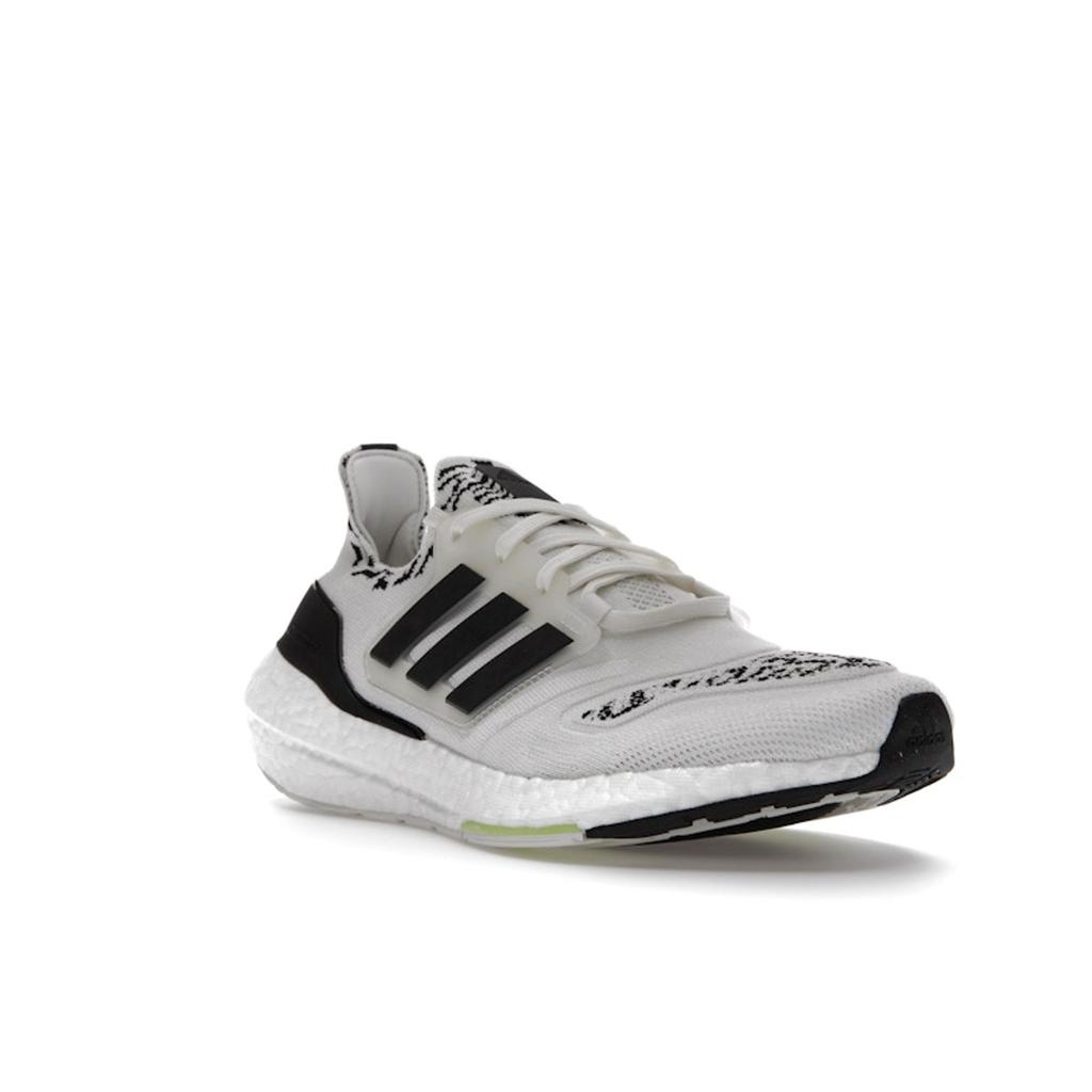 Adidas UltraBoost 22 Non Dyed Zebra Unisex Sneakers White Core-Black Almost-Lime GX5573