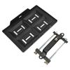 Car Battery Hold Down Tray Bracket Set Recessed Slots Sturdy Construction for 27 30 31 Series Batteries