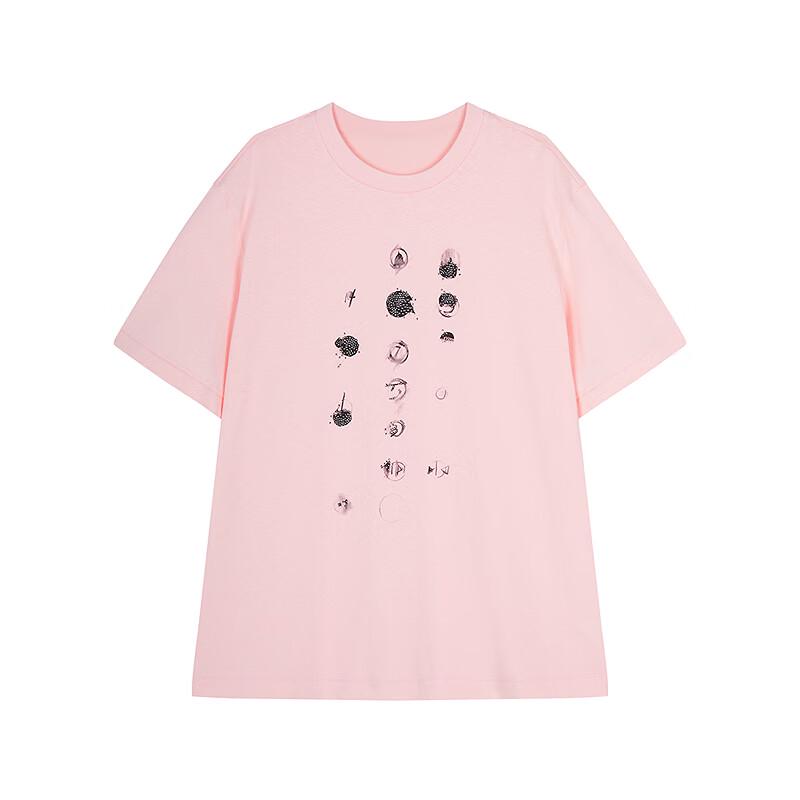 JNBY 2025 Summer A-Line Short Sleeve T-Shirt