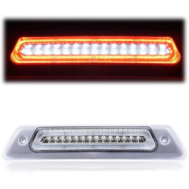 GRAND ORANGE LED Third Brake Lights Compatible With Ford F150 / Fits Lincoln Models 2004-2008 DOT Certified 3Rd Tail Light Assembly