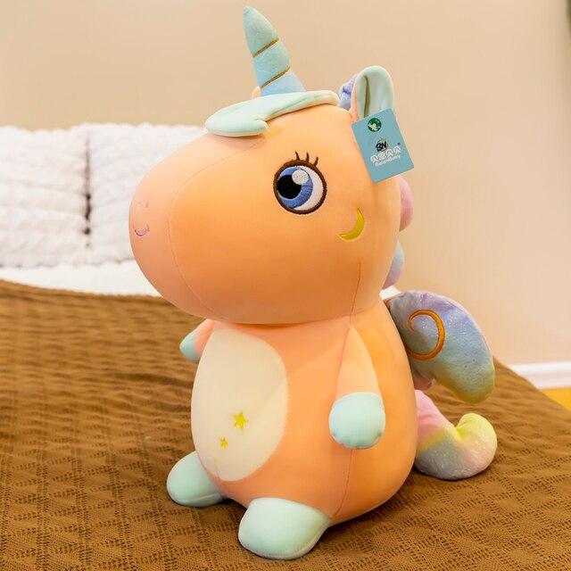 Velký kawaii Embracable jednorožec s křídly plyšové hračky plněné měkké zvířecí jednorožec panenky pro holčičky dárky k narozeninám