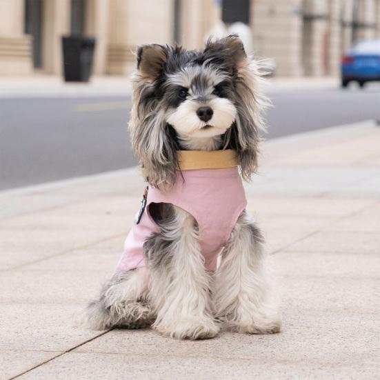 Dog Cooling Vest Summer Zip Up Sleeveless Pet Sweatshirt Breathable Sun Protection Puppy Outfits for Small Dogs Cats