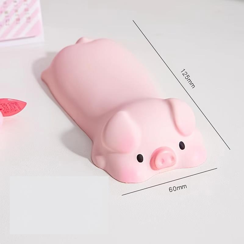 Cute Cat Ergonomic Wrist Rest Support - Slow Rebound PU Mouse Pad with Adorable Kitten Design - Perfect for Computer Desks & Office Use