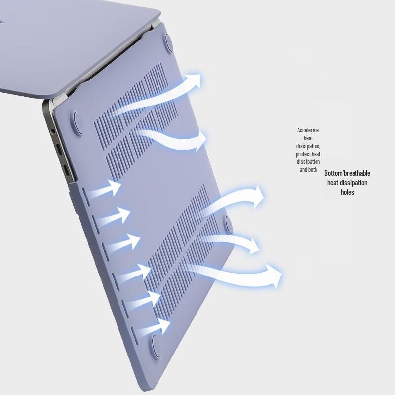 DiYiGongFang Ultra-dünne Schutzhülle für MacBook Air 13 Zoll