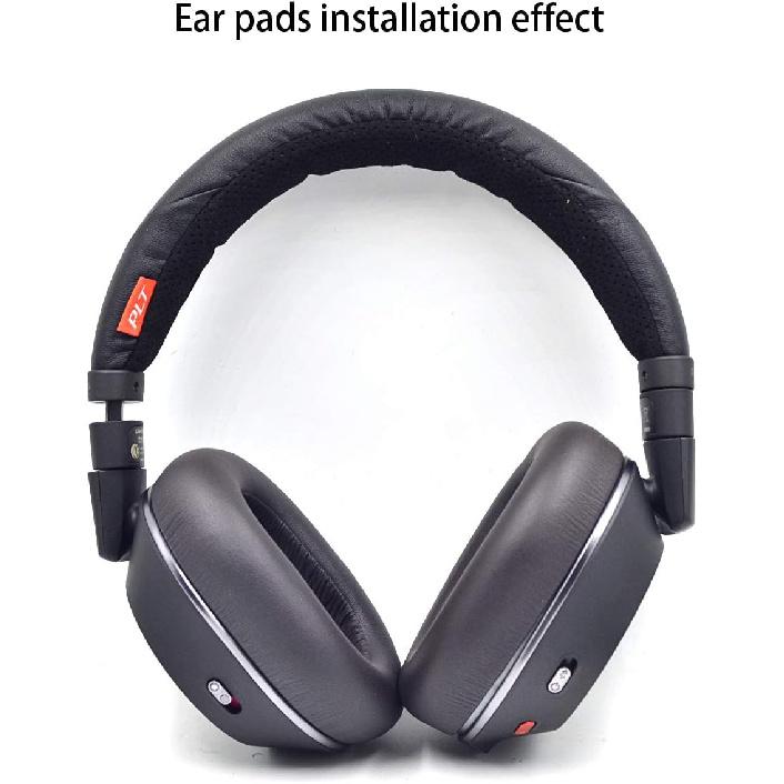 Backbeat Pro II - EarPads Replacement Ear Cushion Ear Pads Compatible with Plantronics Voyager 8200 UC, Backbeat Pro2 Headphone, Softer