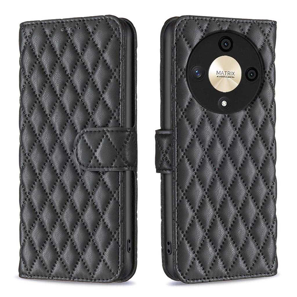 For Honor X9b 5G/Magic6 Lite 5G Leather Phone Case with Stand Wallet