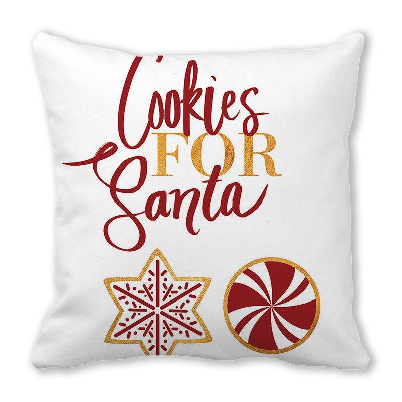 Christmas Decoration Christmas Tree Print Pattern Cushion Cover Home Living Room Sofa Decoration Pillow Pillow Cover 45x45cm
