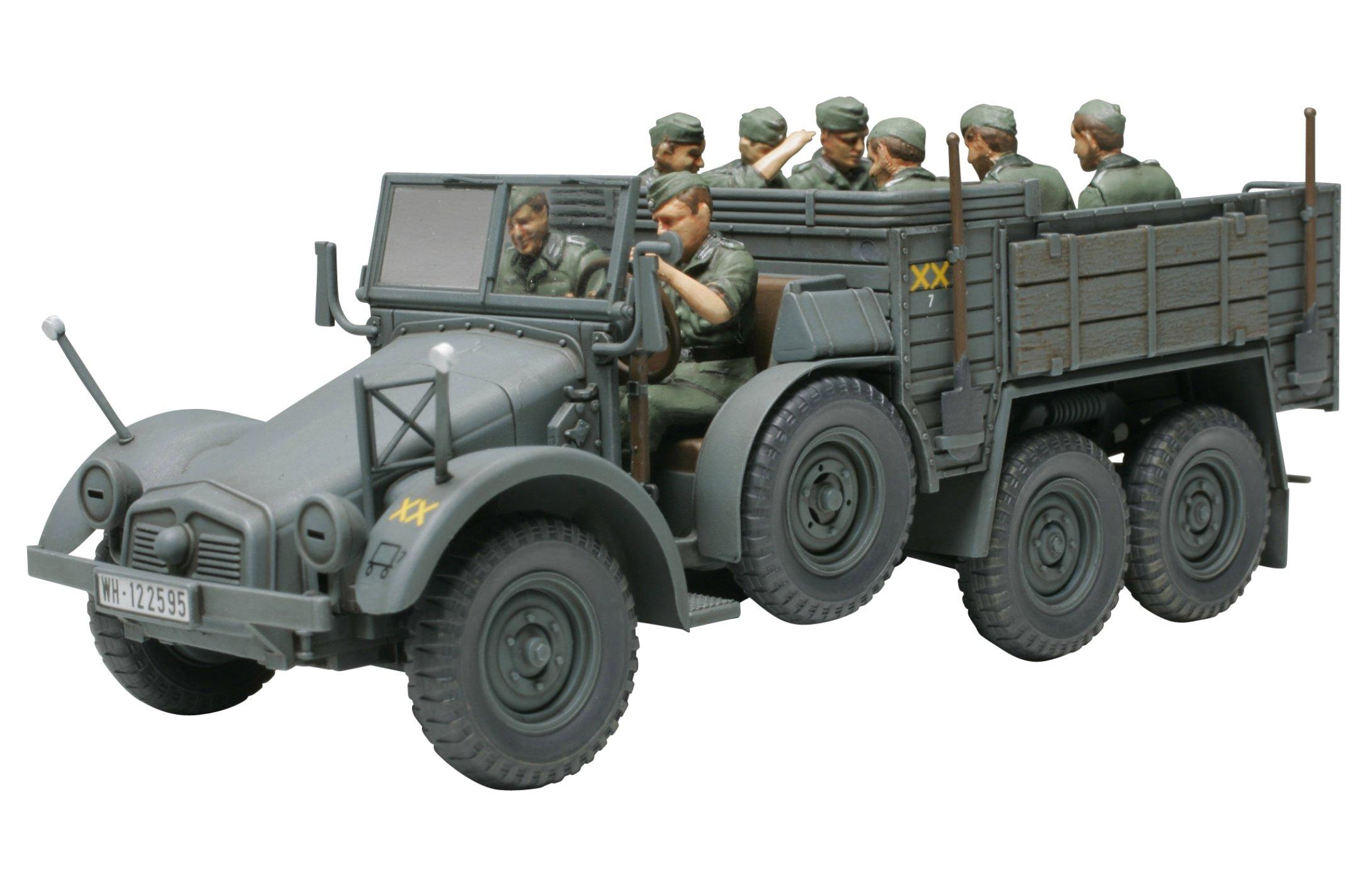 

Tamiya Military Miniature Series German Army Krupp Protze Light Truck Plastic Model 32534 1/48 No.34 6-wheel