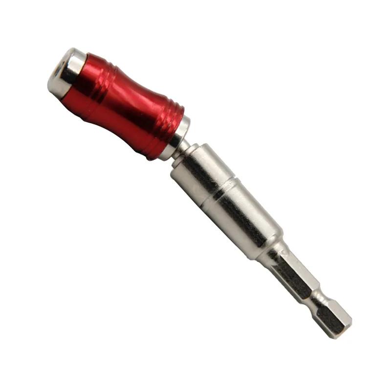 1/4 "Hex Magnetic Ring Binoax Pivoting Screwdriver Magnetic Rotary Bit Drive Guide Drill Bit Extensions Hand Tool Accessories