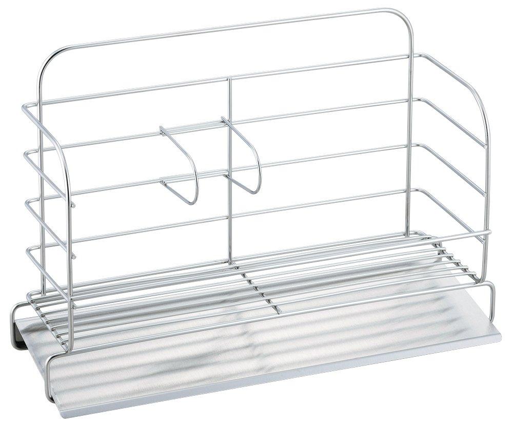 Shimomura Kihan Detergent Sponge Rack, Water Flow, Slim, Made in Japan, 35631