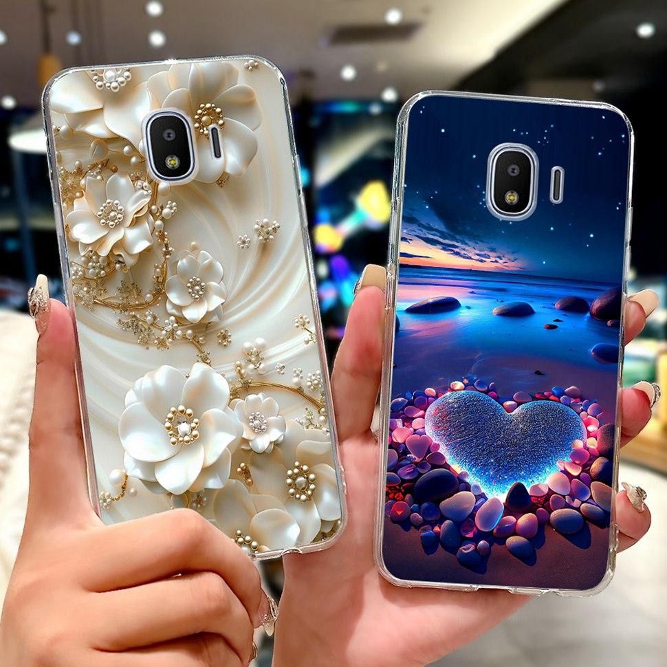 For Samsung J2 Pro 2018 Case SM-J250N Soft Silicone Luxury Letters Cover For Samsung Galaxy J2 Pro J2Pro Phone Cases Bumper