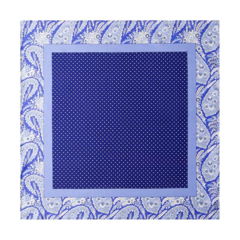TXRMDX Men s Geometric Twill Silk Scarf One Size