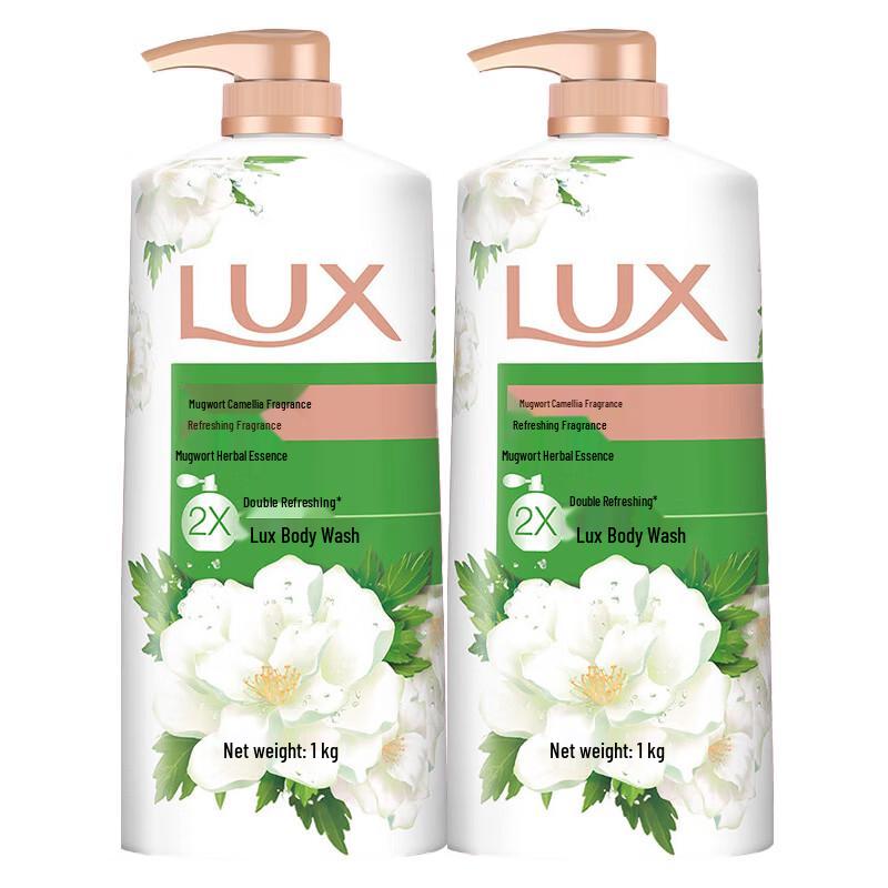 

Lux Refreshing Scented Shower Gel with Mugwort & Camellia, 2x1KG