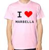 Ik Hou Van Marbella T-shirt Spanje Vakantie Heren Dames Top