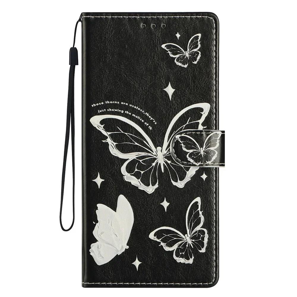 Wallet Card Case For iPhone 12 Pro 11 Pro Max 7 8 6 6S Plus SE3 SE2 SE 2020 2022 Fashion 2025 Printed Book Flip Leather Cover