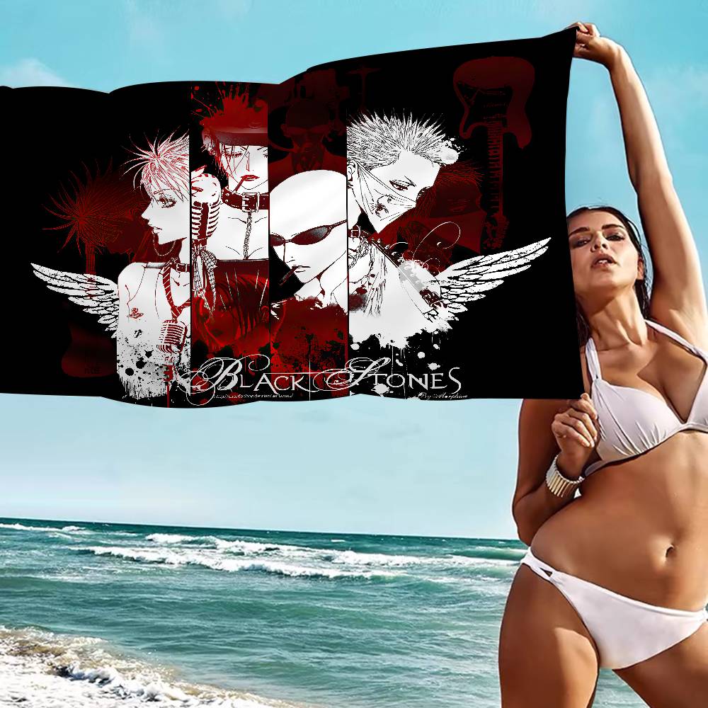 Nana Osaki Anime Microfiber Printed Beach Towel Mountain Climbing Yoga Beach Swimming Running Absorbent Soft Towel