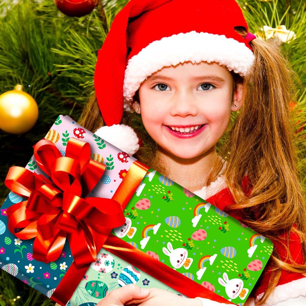 12 bucăți de hârtie colorată de Paște material DIY festival ins stil literar diy hand account decorare material de bază colaj