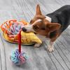 Dog Ice Cream Puzzle Toy Ice Cream Cone Shape Snuffle Toy For Dogs Funny Food Plush Toy Portable Pet Supplies For Small Medium
