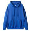 Unisex Thin Hooded Pullovers: Solid Color Sweatshirts, Sportswear, Group Apparel, Customizable with Logo for Spring and Autumn.