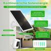 6W Solar Panel for Ring Camera, Adjustable Solar Panel Compatible with Ring Spotlight Cam Plus/Pro and Cam Battery, IP65 Waterproof Solar Charger