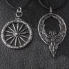 Game Bloodborne Ketting Game Props Tweehoofdige Adelaar Wielen Twee Halve Manen Hanger Ketting Voor Vrouwen Mannen Sieraden Bedel Cadeau