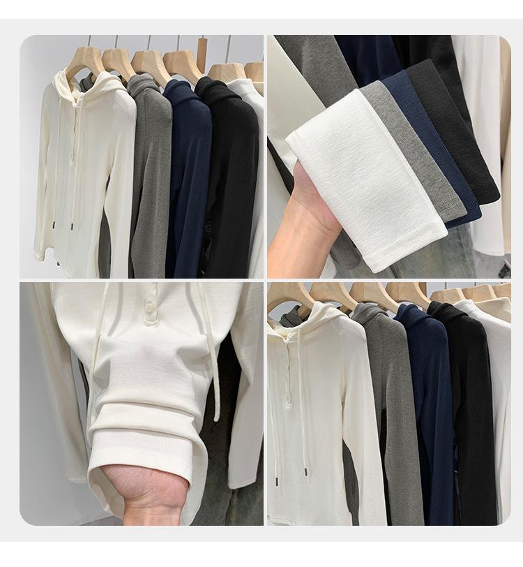 Stylish Slim-Fit Grey Half-Zip Hoodie for Women - 2025 Autumn/Winter Collection