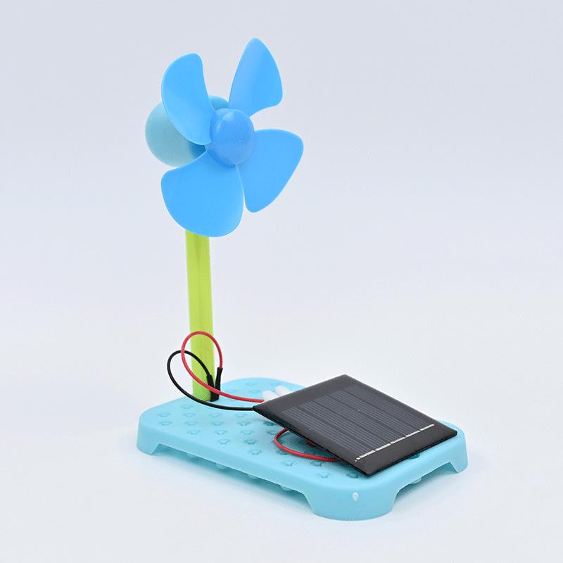 Solar-Powered DIY Science Fan Kit for Experiments