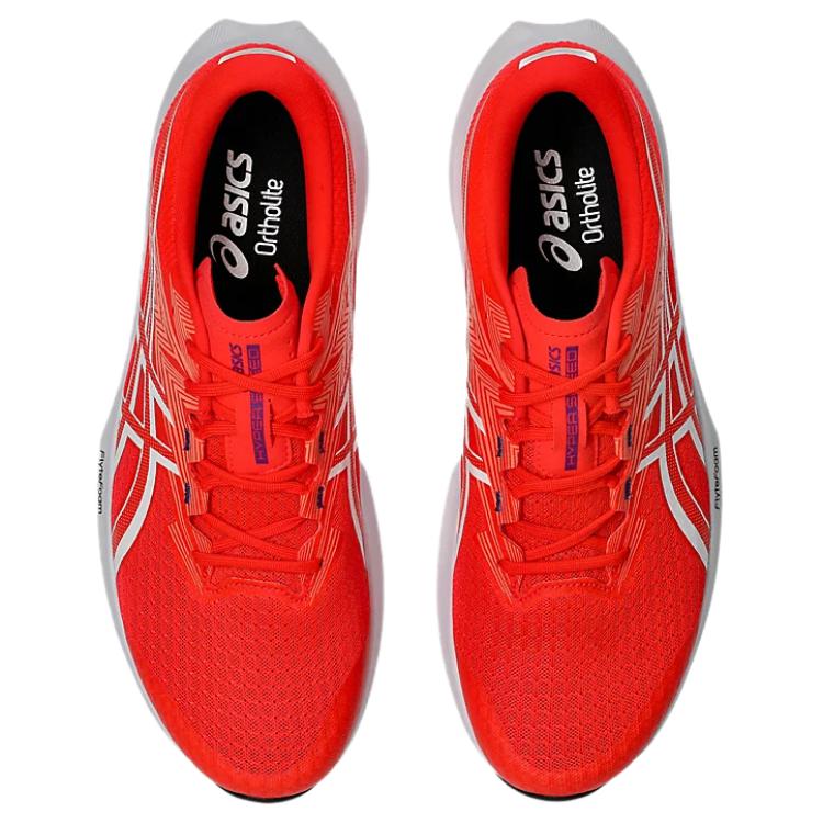 Asics Hyper Speed 5 Versatile Comfortable Synthetic Leather Durable Breathable Low-Top Training Running Shoes Men sneaker Red White 1011C084-600