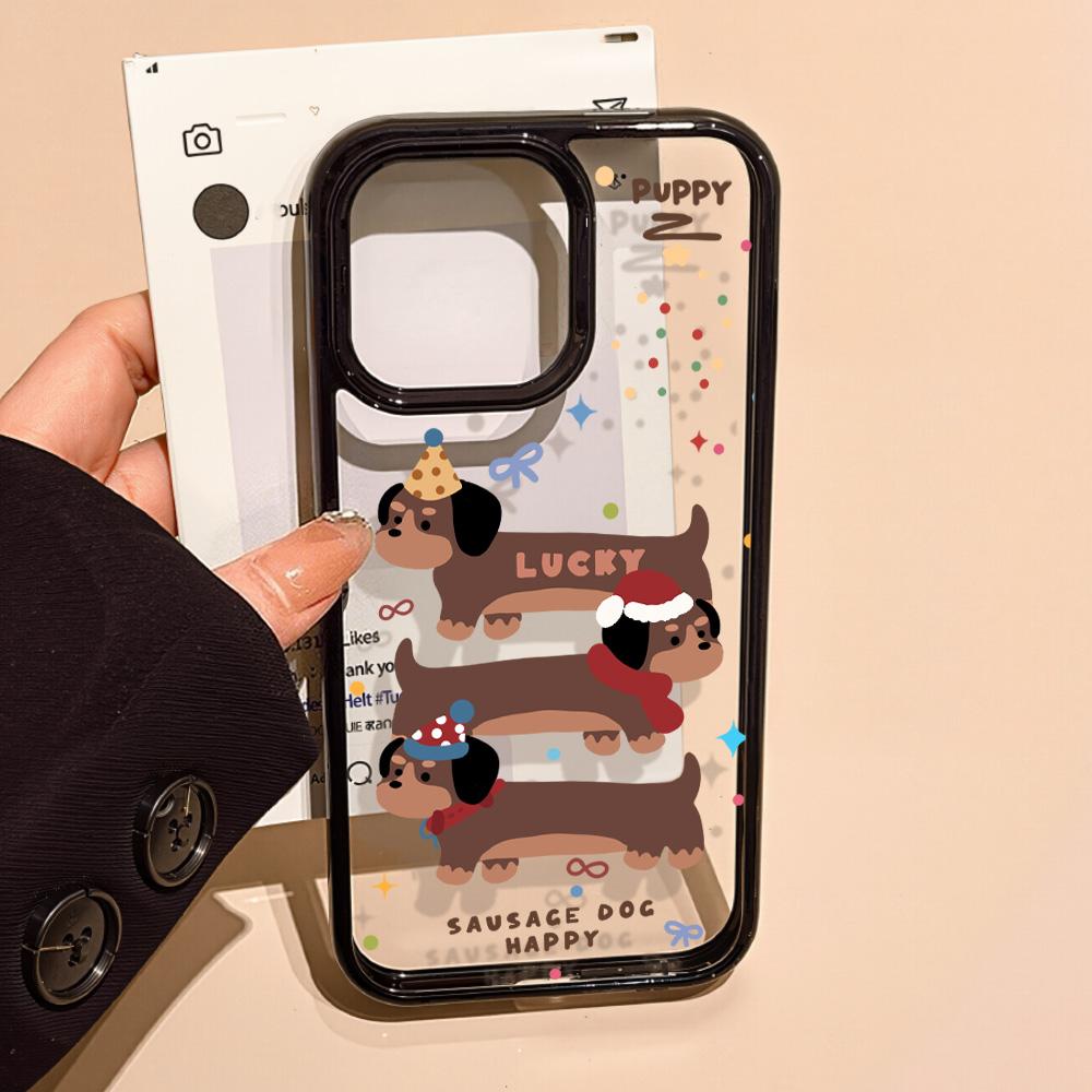 Acrylic Phone Case for iPhone 11 12 13 14 Pro 12 14 16 Pro Max for Samsung A16 A36 A56 S24 FE High-quality Painted Anti-fall Mobile Phone Case
