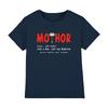 Thor Dia das Mães Camiseta Infantil Azul Marinho