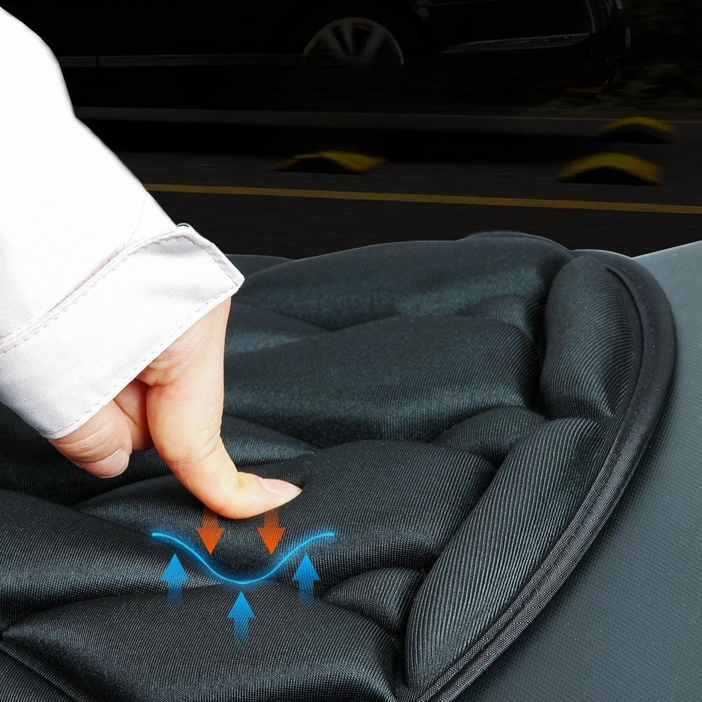 Motorcycle Cushion Seat Cover Sunscreen Insulation Pad, Scooter Shock-absorbing Ventilated Waterproof EVA Thickened Electric Car