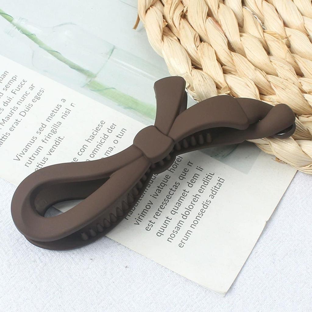 Matte Vintage Banana Clip For Curly Long Straight Short Hair Claw Women Girls Hair Styling Ponytail Holder Hairpin Clamp Grip