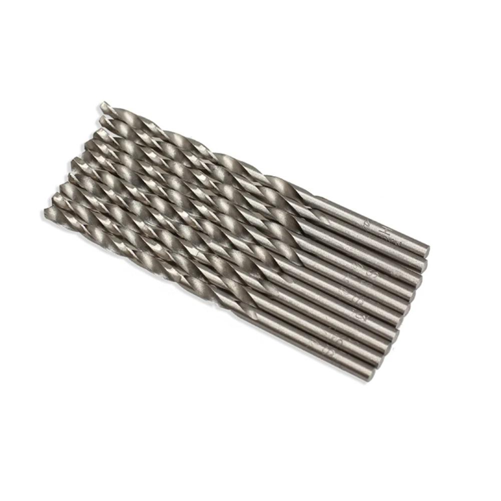 10 Pcs Twist Drill Bits 3mm HSS Drilling Auger Bit For Electric Drill Woodworking Carpentry Power Tools Accessories