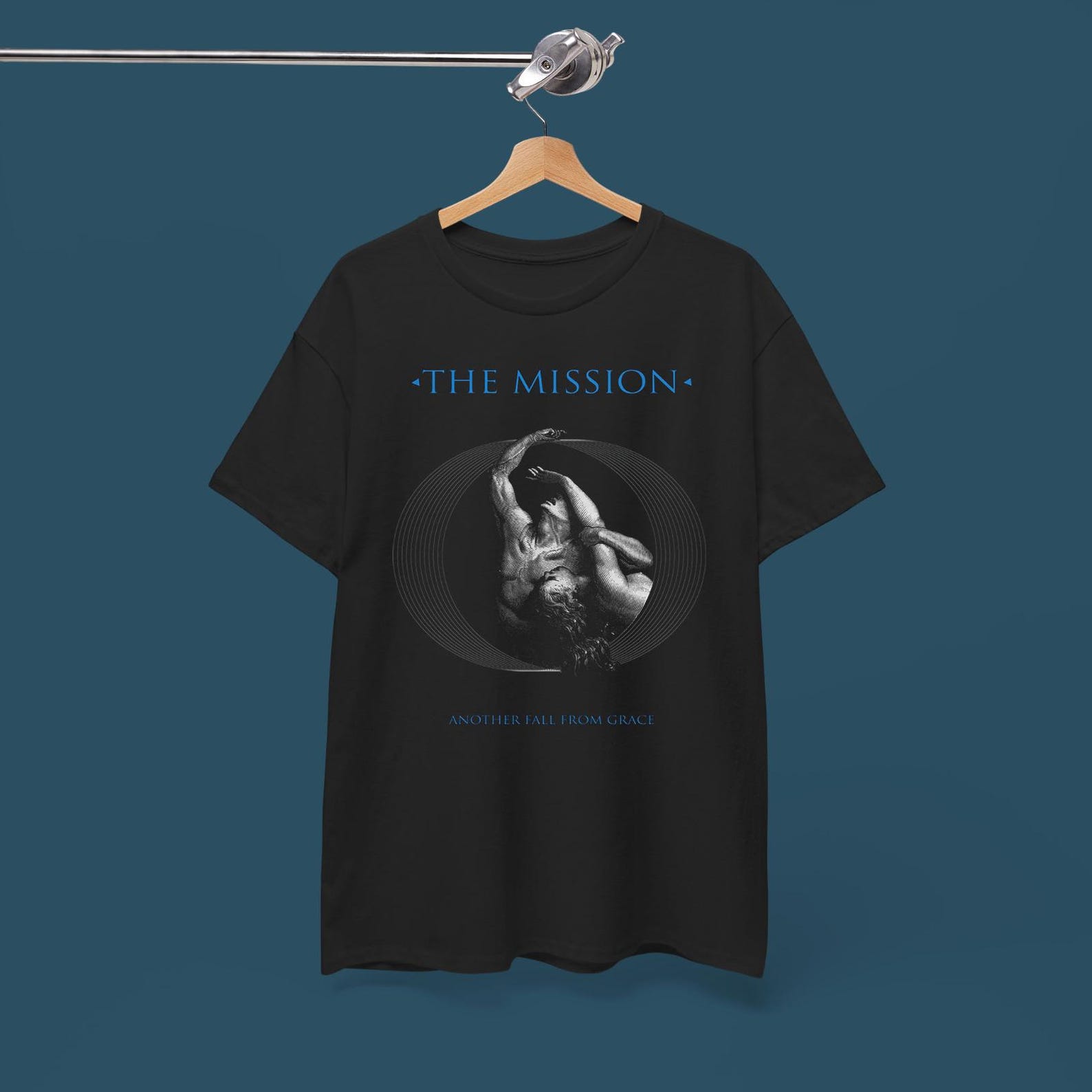 The Mission T shirt Post Punk Gothic Rock - The Cult Billy Idol Bauhaus Band Shirt XL