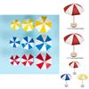 Adorable Mini Sun Umbrella Micro Landscape Ornament For Charming Dollhouse Decor