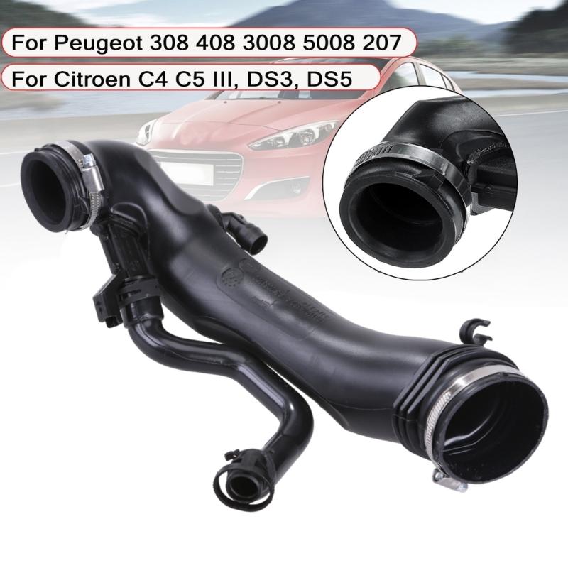 Wąż rura intercoolera turbosprężarki 9811909980 V763335580 do 308 508 3008 308SW 308CC RCZRCZ C4-Turbo Rura doładowania turbosprężarki