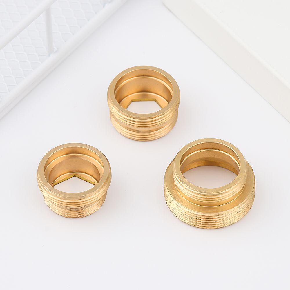 With Washer Aerator Adapter Metal Kitchen Faucet Tap Aerator Connector Water Saving Adaptor Outside Thread