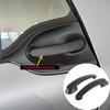 Matte Black Exterior Door Handle Cover Trim For Benz Smart 2016-