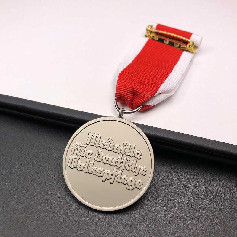 

Знак Креста Социального Обеспечения Второго Класса, Памятная Медаль Иностранной Войны, Круглая Брошь, Подвеска, Советская Медаль, Рождественский подарок, Наполнители для чулка серебряный