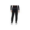 Nike Logo Print Casual Drawstring Cuffed Knit Joggers Kids Bottoms Black DQ8877-010