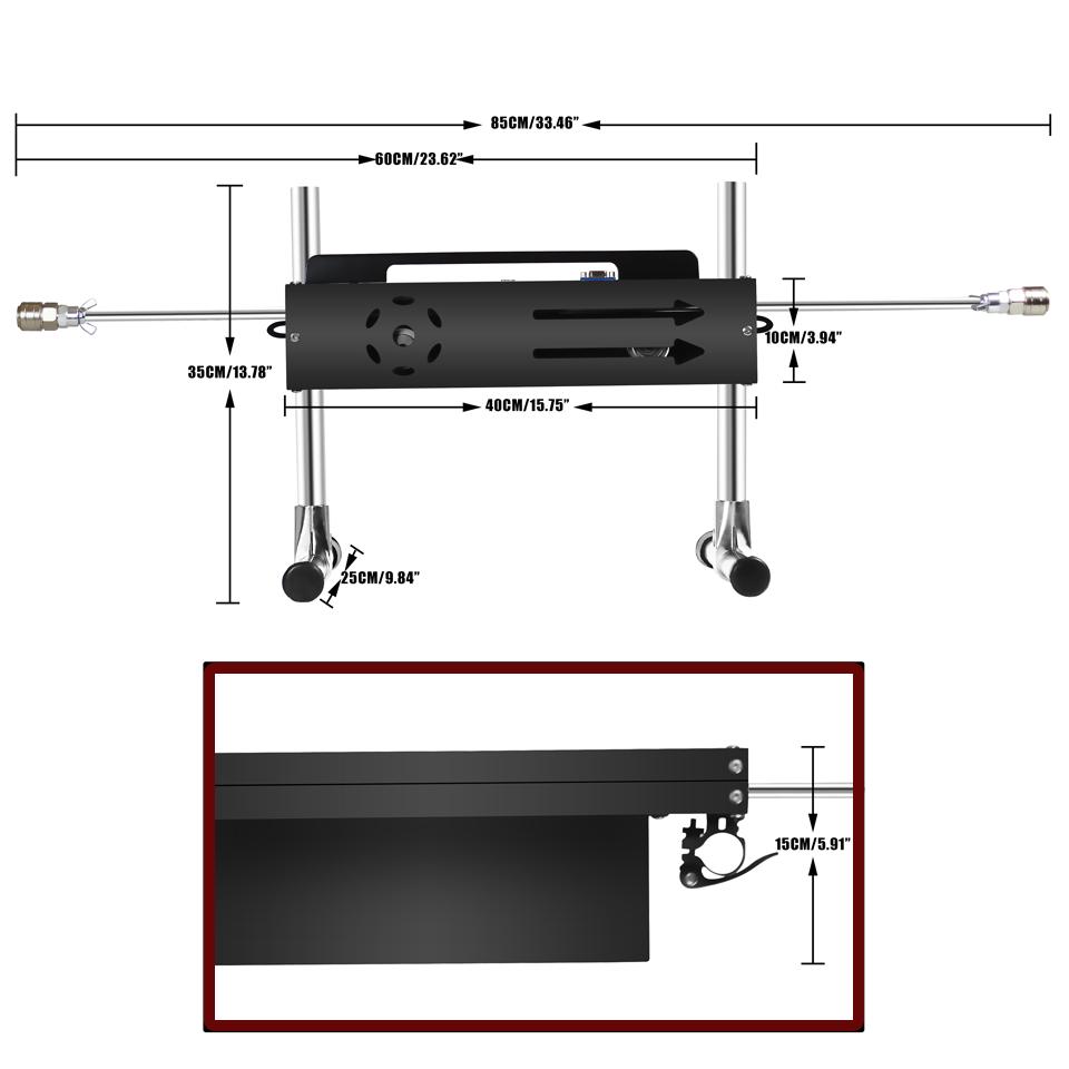 Sex Machine ROUGH BEAST 200W Super Powerful Sex Machine Triple Control Masturbation Machine for Women and Men Love Machine Pumping Gun