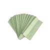 50Pcs Open Top Silk Aluminum Foil Side Gussets Bag Heat Sealing Coffee Beans Tea Spice Cereals Nuts Silk Paper Pouches