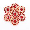150pcs 3 Colors Sunflower Glass Rhinestone Patch, Sewn-on Appliqué, Gold Base, DIY Bag/bag/flower Button Clothing Maker