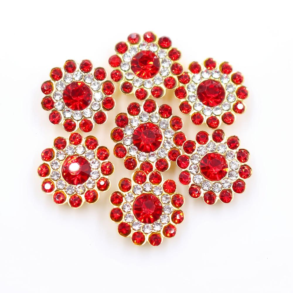 150pcs 3 Colors Sunflower Glass Rhinestone Patch, Sewn-on Appliqué, Gold Base, DIY Bag/bag/flower Button Clothing Maker