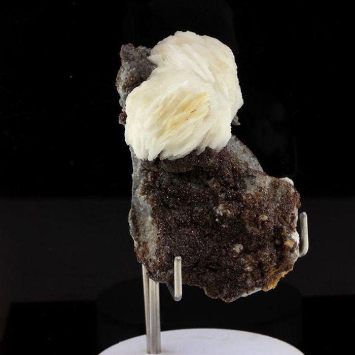 Pierres et Minéraux. Baryte + Sphalerite. 353.40 ct. Les Cèdres mine, Montdardier, Gard, France.