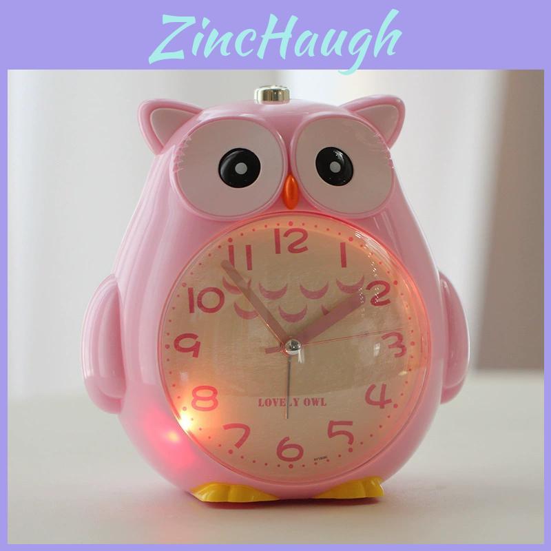 Owl Kids Cartoon Bedside Night Light With Music And Multifunction Alarm For Kids Room