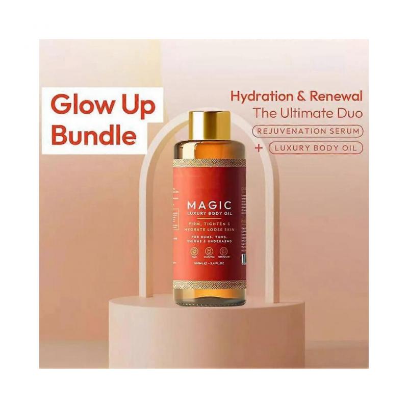 3pcs Body Firming Body Oil for Deep Hydration and Cell Regeneration