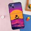 Synthwave 80's Retro Neon vaporwave Phone Case For iPhone 16 Pro Max 11 12 13 Mini 14 15 Pro Max XR 16e 15 16 Plus Cover Shell