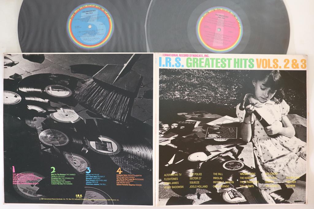 LP Record VARIOUS - I.r.s. Greatest Hits Vols. 2 & 3 SP70800 IRS 1981 US Rock Used