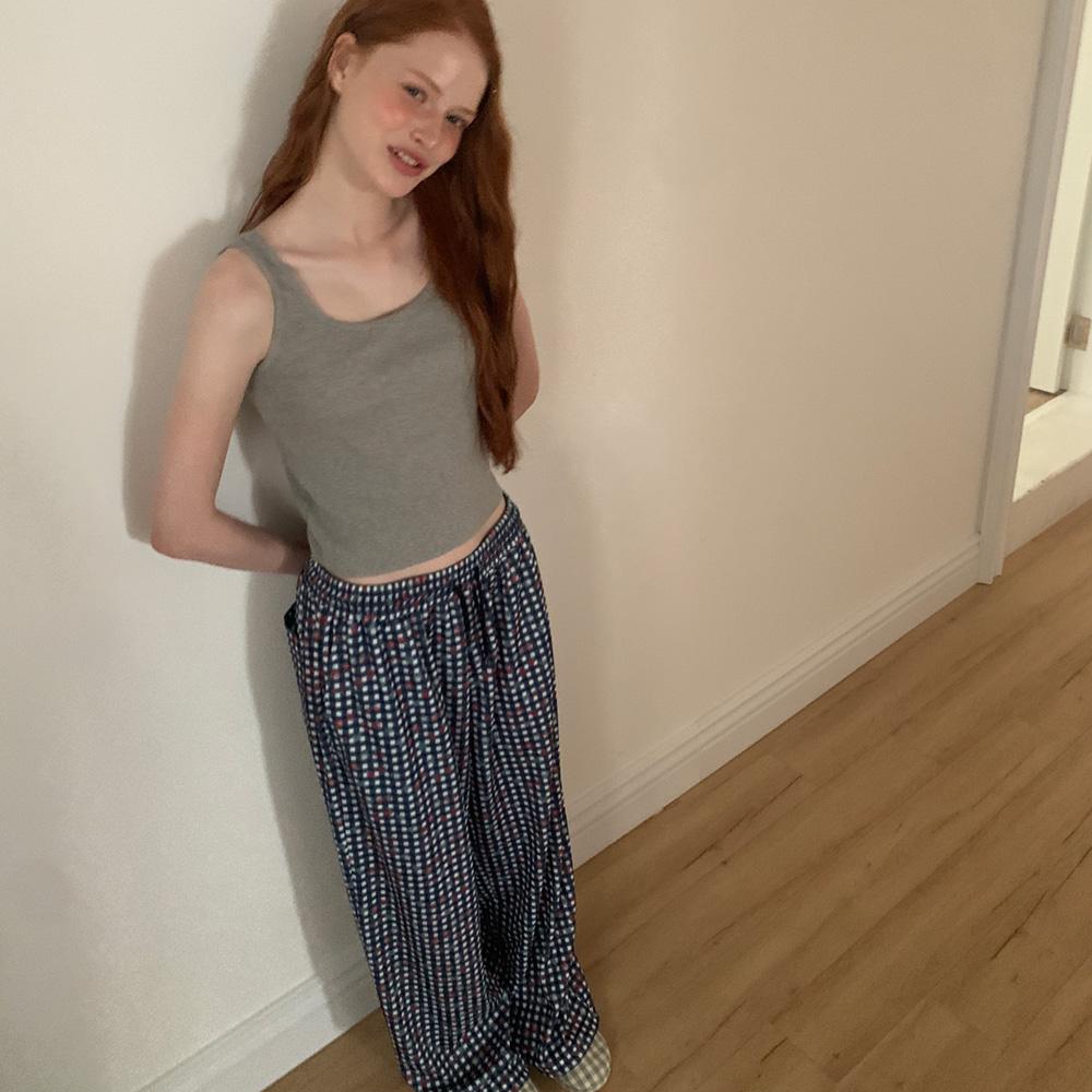 Myujeumudeu Lucky Berry 2-Way Jogger Wide Pants